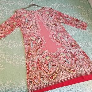 London Times Paisley Dress